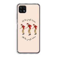 Jingle Ladies: Samsung Galaxy A22 5G Transparant Hoesje