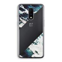 Golven: OnePlus 7 Transparant Hoesje Golven: OnePlus 7 Transparant Hoesje