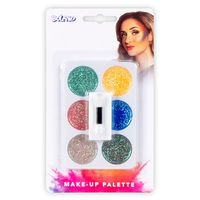Make-Up Palette Glitter - 6 kleuren