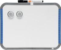Nobo Slimline mini magnetisch whiteboard, staal, ft 22 x 28 cm - thumbnail