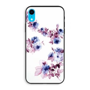 Waterverf bloemen: iPhone XR Biologisch afbreekbaar hoesje