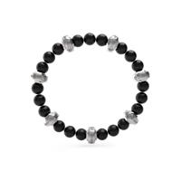 Guess JUMB04057JWSTBKT-U Zwart Heren armband