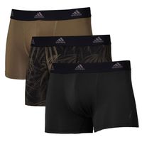 Adidas boxershorts active flex microfiber 3pack groen zwart