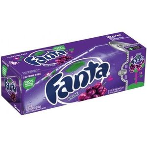 Fanta Fanta - Grape 355ml 12 Blikjes