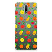 Nokia 2.4 Siliconen Case Fruits - thumbnail