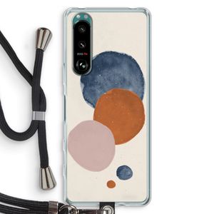 Geo #4: Sony Xperia 5 III Transparant Hoesje met koord