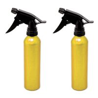 Concorde waterverstuiver - 2x - goud - aluminium - 300 ml - Waterverstuivers