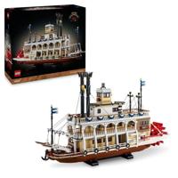 LEGO Ideas 21356 Battello a vapore sul fiume Mississippi - Set da costruzione per adulti
