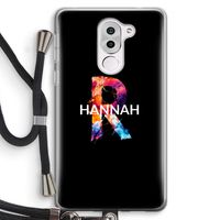 Abstract Spectrum: Honor 6X Transparant Hoesje met koord