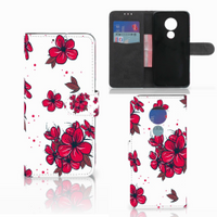 Motorola Moto G7 Power Hoesje Blossom Red - thumbnail