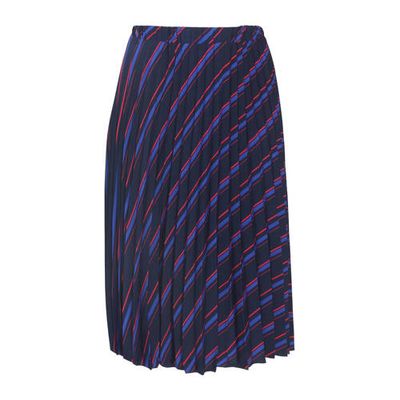 PROMISS gestreepte rok donkerblauw/blauw/rood PROMISS gestreepte rok donkerblauw/blauw/rood