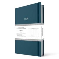Thuiswerkagenda 2026 A5 Blauw