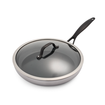 Venice Pro Noir Koekenpan 30cm met deksel