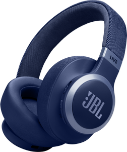 JBL Live 770NC Headset Draadloos Hoofdband Oproepen/muziek Bluetooth Blauw