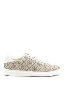 Tory Burch baskets T-Monogram à lacets - Tons neutres