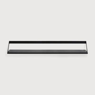 Ethnicraft Wandplank 'Ribbon' Eikenhout, 140 cm, kleur Zwart