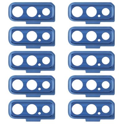 10 STKS camera lens cover voor Galaxy A7 (2018) A750F/DS (blauw)