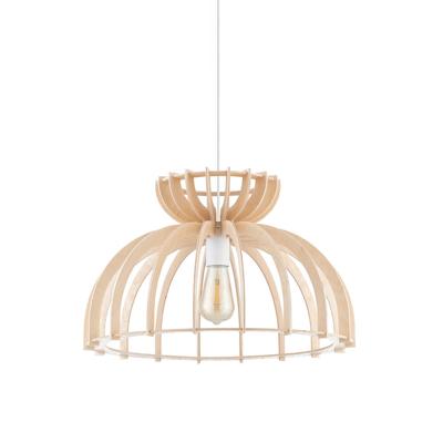 Lyora Houten hanglampKymi Ø 48cm - houtbruin - 10572