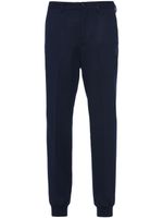 Prada pantalon de jogging en laine - Bleu - thumbnail