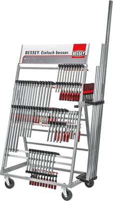 Bessey Lijmtangenwagen, incl. lijmtangen - ZW2-A99 - ZW2A99