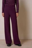Studio Anneloes Lexie Bonded Trousers 13351 Broek 3800 Blackberry