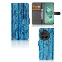 OnePlus 12 | Book Style Case | Wood Blue