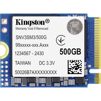 Kingston 500 GB NVMe/PCIe M.2 SSD 2230 harde schijf PCI-Express SNV3SM3/500G