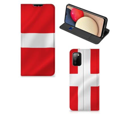Samsung Galaxy M02s | A02s | Standcase | Denemarken Samsung Galaxy M02s | A02s | Standcase | Denemarken