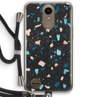Terrazzo N°11: LG K10 (2017) Transparant Hoesje met koord