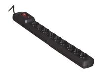 Activejet COMBO 9GN 3M power uitbreiding 9 AC-uitgang(en) Binnen Zwart