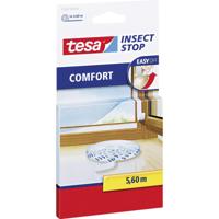 Tesa klittenbandrol - 2x - wit - zelfklevend - 9,5 mm x 5,6 m - voor raamhorren Tesa klittenbandrol - 2x - wit - zelfklevend - 9,5 mm x 5,6 m - voor raamhorren
