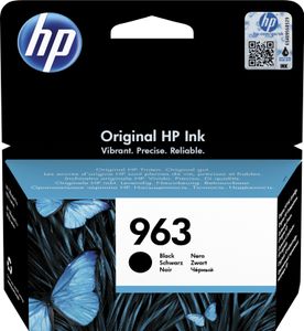 HP inktcartridge 963, 1.000 pagina's, OEM 3JA26AE, zwart