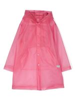 Nº21 Kids imperméable à logo imprimé - Rose