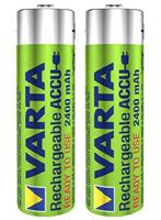 Varta RECH.AC.Power AA2400mAh Bli 2 Oplaadbare AA batterij (penlite) NiMH 2400 mAh 1.2 V 2 stuk(s) - thumbnail