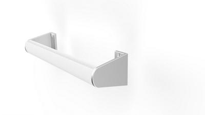 GREEP 300 MM LIFE OPSCHR., MAT NATUREL/MED.WIT (4423)