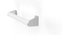 GREEP 300 MM LIFE OPSCHR., MAT NATUREL/MED.WIT (4423)