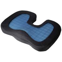 Lifenaxx LX-014 Massagekussen Zwart/blauw Lifenaxx LX-014 Massagekussen Zwart/blauw