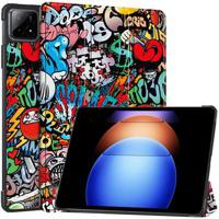 Xiaomi Pad 6S Pro 12.4 Tri-Fold Series Smart Folio Case - Graffiti - thumbnail