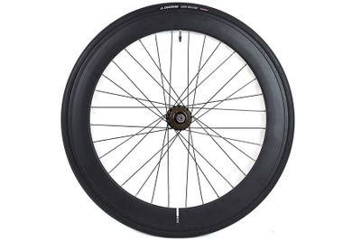 Santafixie 60mm Achterwiel + Binnenband + Band - Zwart Santafixie 60mm Achterwiel + Binnenband + Band - Zwart