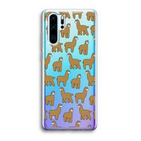 Alpacas: Huawei P30 Pro Transparant Hoesje