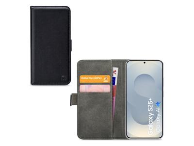 Mobilize Mobilize Classic Gelly Wallet Book Case Samsung Galaxy S25+ 5G Black
