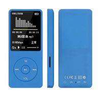 Mode draagbare LCD-scherm FM radio video games film MP3 MP4 speler mini Walkman geheugencapaciteit: 8GB (blauw)