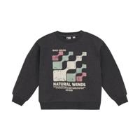 Daily7 winter sweater jongens - grijs - oversized