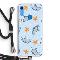 Manta: Huawei Y6s Transparant Hoesje met koord