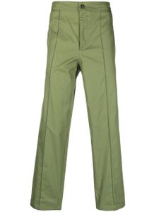 Costumein pantalon droit à plis marqués - Vert