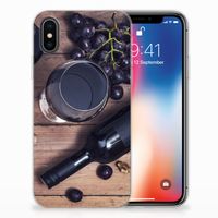 Apple iPhone X | Xs Siliconen Case Wijn