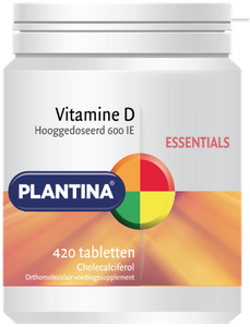 Plantina Essentials Vitamine D Tabletten