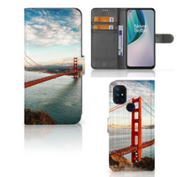 OnePlus Nord N10 Flip Cover Golden Gate Bridge