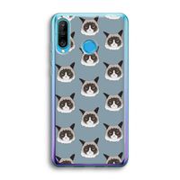 It's a Purrr Case: Huawei P30 Lite Transparant Hoesje