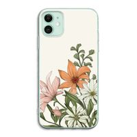 Floral bouquet: iPhone 11 Transparant Hoesje